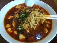 「麻婆豆腐麺\700」@晴々飯店の写真
