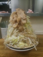 「特二郎SP特盛  野菜増し×3  豚バラ」@大黒家製麺の写真