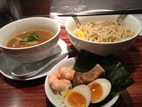 「特製海老つけそば」@EBISOBAT TOKYOの写真