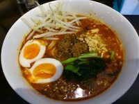 「担々麺＋味玉\980」@自家製麺ほうきぼし 神田店の写真