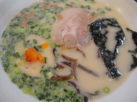 「特濃鉄釜ラーメン」@久留米ラーメン 小龍包 涌井商店の写真