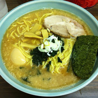 「どデカソバ＋味玉 （650円＋50円）」@博多ラーメン 長浜や 青物横丁店の写真