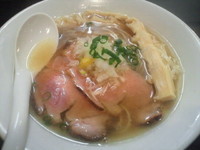 「塩そば（烏賊煮干）」@麺処 晴の写真