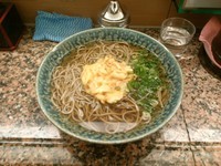 「かき揚げそば 大盛り」@南海そば 新今宮店の写真