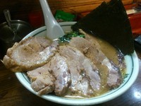 「チャーシューメン中盛り」@横浜家の写真