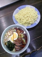「つけ麺５８０円」@中華食堂 松葉の写真