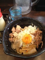 「汁無し 750円」@麺や 蒼 AOIの写真