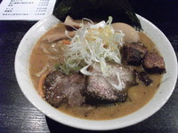 「味噌ソバ+特製トッピング」@BASSO ドリルマンの写真