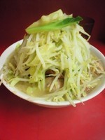 「小ダブル野菜ニンニク」@ラーメン二郎 ひばりヶ丘駅前店の写真