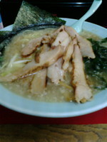 「豚トロチャーシューメン」@ラーメンショップ幸手 金田亭の写真