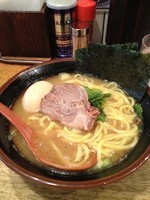 「ラーメン（並）＋味玉」@濃厚豚骨醤油ラーメン 太龍軒 恵比寿本店の写真