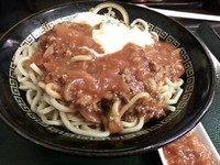 「【メルマガ限定】ハッシュドビーフ風パスタ760円＋特製チーズ」@煮干 丸めの写真