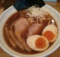 「味玉らぁ麺」@麺道 GENTENの写真
