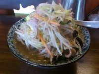 「タンメン大盛り+野菜まし」@焼豚食道の写真