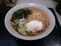 「朝そば」@名代 富士そば 巣鴨駅前店の写真