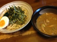 「小つけ麺 550円」@自家製麺屋 やま屋の写真