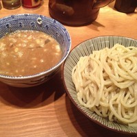 「濃厚つけ麺大盛」@麺や百日紅の写真