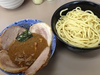 「つけめん（ネギ抜き）＋チャーシュー、750円＋300円」@庵悟の写真