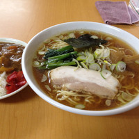 「中華そば(仮)¥630+大盛¥100+ディファカレー¥200」@ラーメン ノアの写真