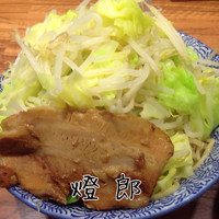 「カレーつけ麺+中盛り+野菜増し」@ラーメン燈郎の写真