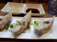 「焼き餃子390円」@らーめん しおの風 本店の写真