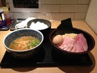 「特製濃厚魚介つけ麺」@麺屋 一燈の写真