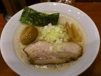 「鶏白湯味玉ラーメン\760」@七麺鳥の写真