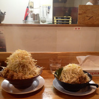 「克そば(小)＆克そば(大)」@麺屋 克の写真