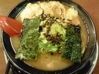 「らぁ麺大盛り800円」@麺屋 骨砕の写真