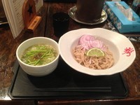 「牡蠣塩ロックつけ麺」@拳ラーメンの写真