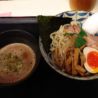 「鶏白湯つけめん(800円)」@燵家製麺の写真