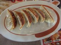 「餃子199円(無料券で無料)＆限定塩とんこつ」@幸楽苑 若柴店の写真