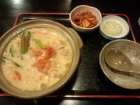 「つじのや土鍋らーめん（赤）」@つじのやの写真