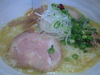 「味玉パイタン塩（￥800）」@麺処 瓢たん。の写真