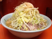 「大ラーメン（750円）ヤサイアブラ」@ラーメン二郎 相模大野店の写真