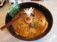 「濃旨えびだしらーめん（味噌）：830円」@東京とんこつ ましこ亭の写真