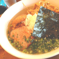 「らぁめん塩 650円 メンマ増し100円」@喜元門 水戸笠原店の写真