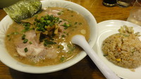 「ラーメン+半チャーハン」@麺僧 吉祥寺南口店の写真