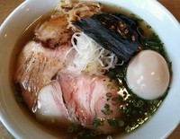 「濃厚魚出汁（醤油）＋肉2枚増し＋味玉」@喜元門 水戸笠原店の写真