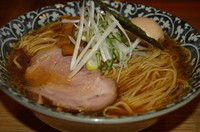 「ラーメン大盛り（350g）（煮卵）　890円」@らーめん マル汁屋の写真