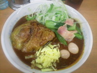 「(3/3夜限定)ぶっかけすねカレー(1000円)」@MENYA 食い味の道有楽の写真