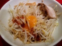 「油そば+大盛」@らーめん 大山 水戸店の写真