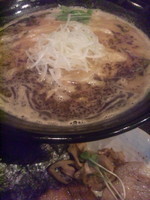 「豚骨魚介ラーメン＋大盛」@麺処 ほん田 nijiの写真