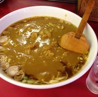 「カレーラーメン(¥700)」@中華料理 仙台やの写真