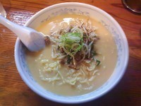 「味噌ラーメン 大(700円)+餃子(300円)」@日の出製麺所の写真