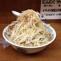 「ラーメン、麺固め、野菜増し」@ラーメンの店 どでん 北浦和店の写真