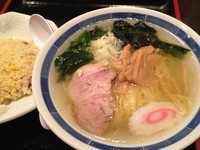 「ラーメンセットA・塩（￥680）」@中華料理 気軽の写真