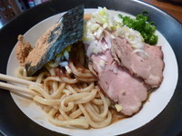 「真空まぜそば（700円）」@喜元門 本店の写真