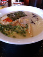 「特濃鉄釜ラーメン」@久留米ラーメン 小龍包 涌井商店の写真