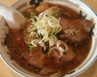 「ねぎチャーシューメン＋煮玉子」@手打ラーメン 長八の写真